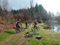 Rando VTT 1000 étangs Mars 2016