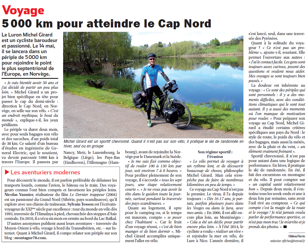 Article Est Républicain 20160506